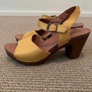 Townshoes leather open-toed slingback sandals